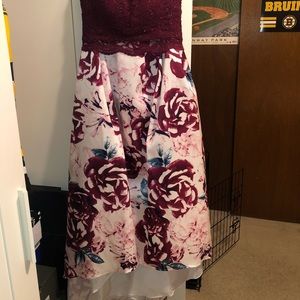 Burgundy Prom Dress